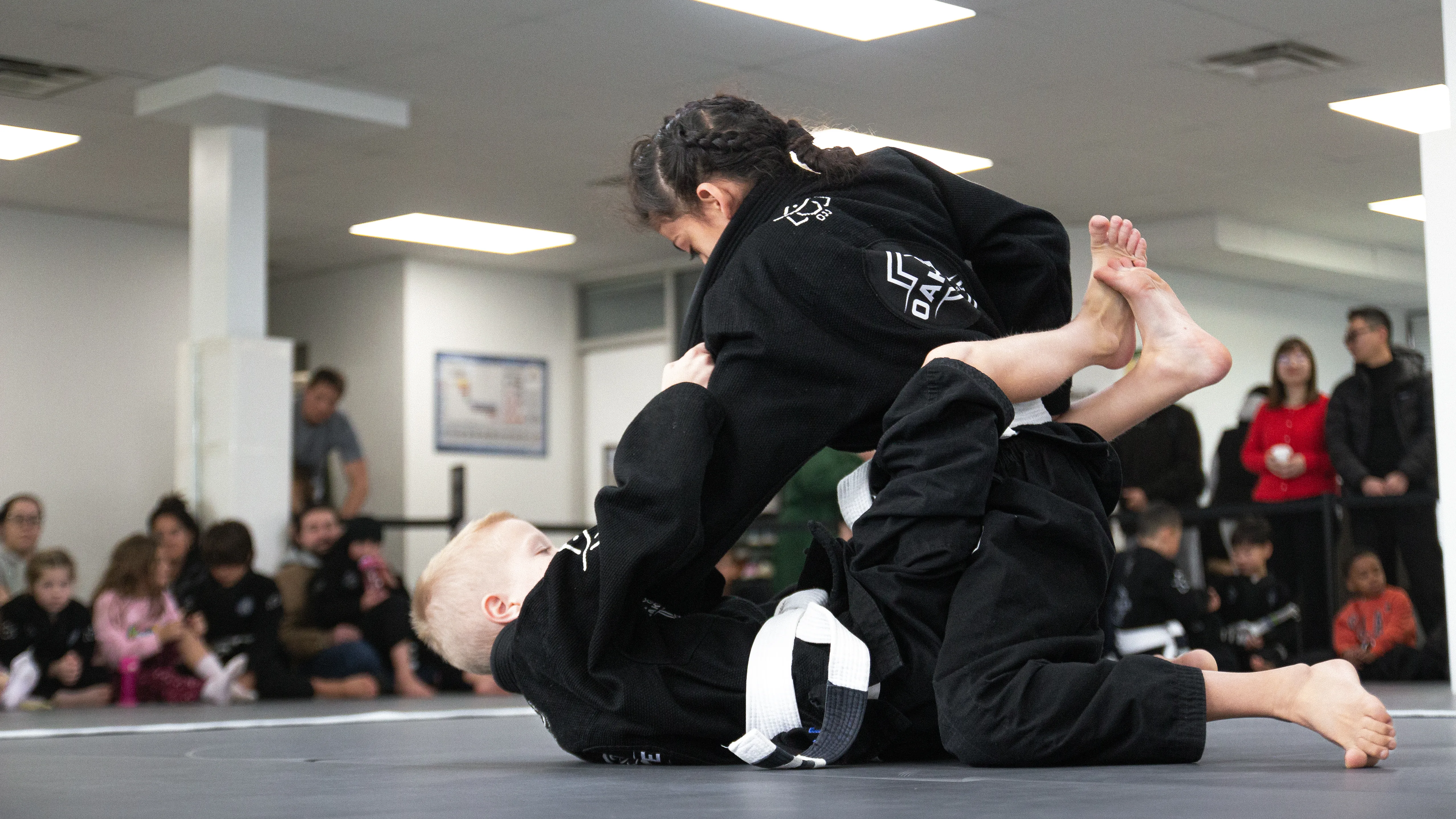 Juniors BJJ training in Oakville